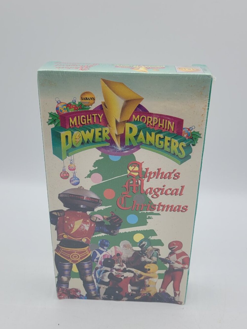 Mighty Morphin Power Rangers: Alpha's Magical Christmas (VHS, 1994) New Sealed